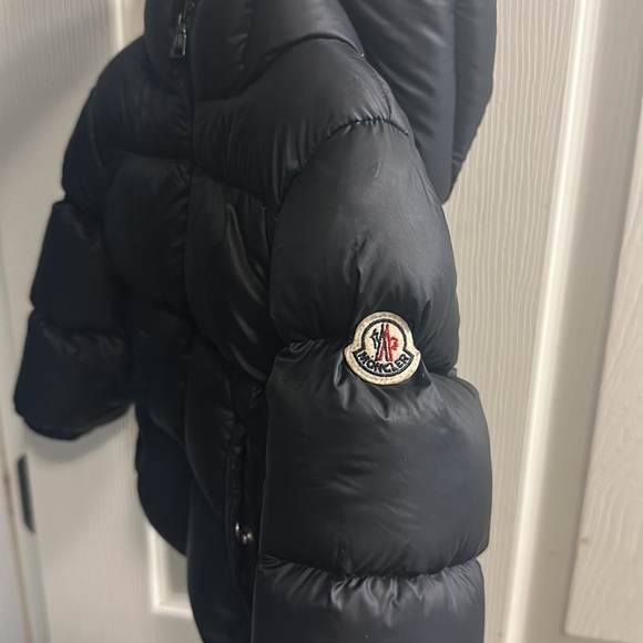Navy Baby Moncler with red inside 9-12 months 76cm Authentic - Picture 3 of 5